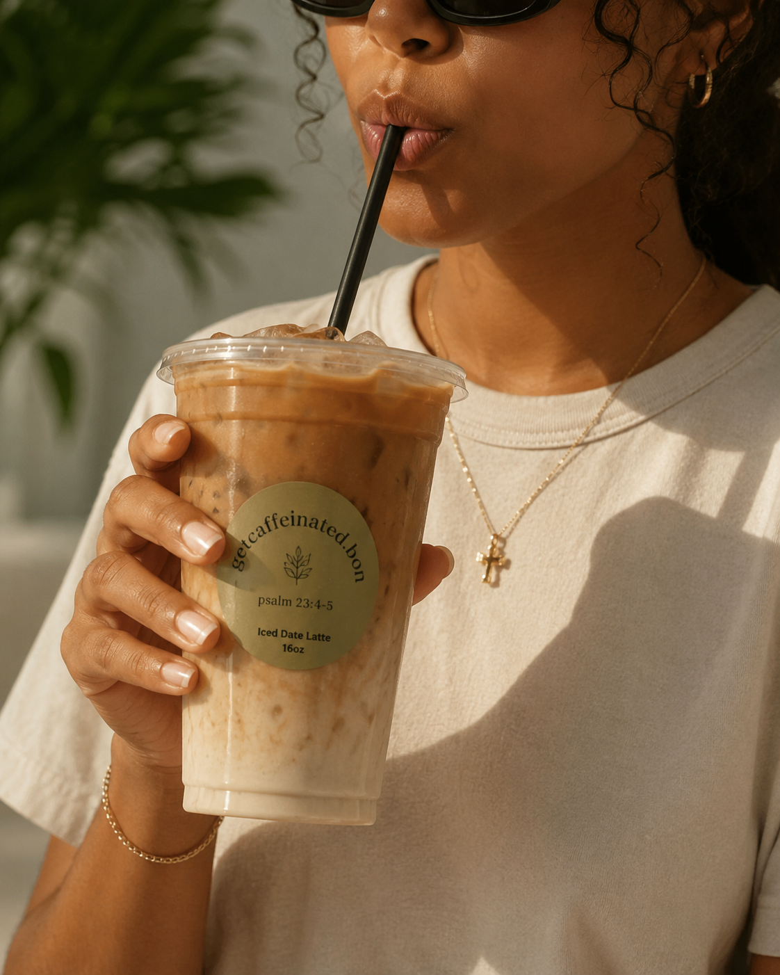 Iced Date Latte