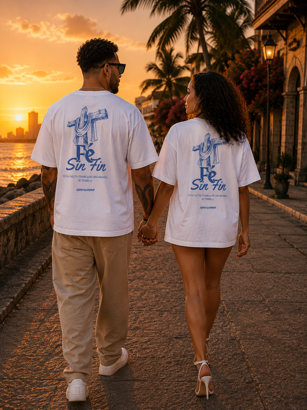 Fé sin fin - Oversized Unisex Tee