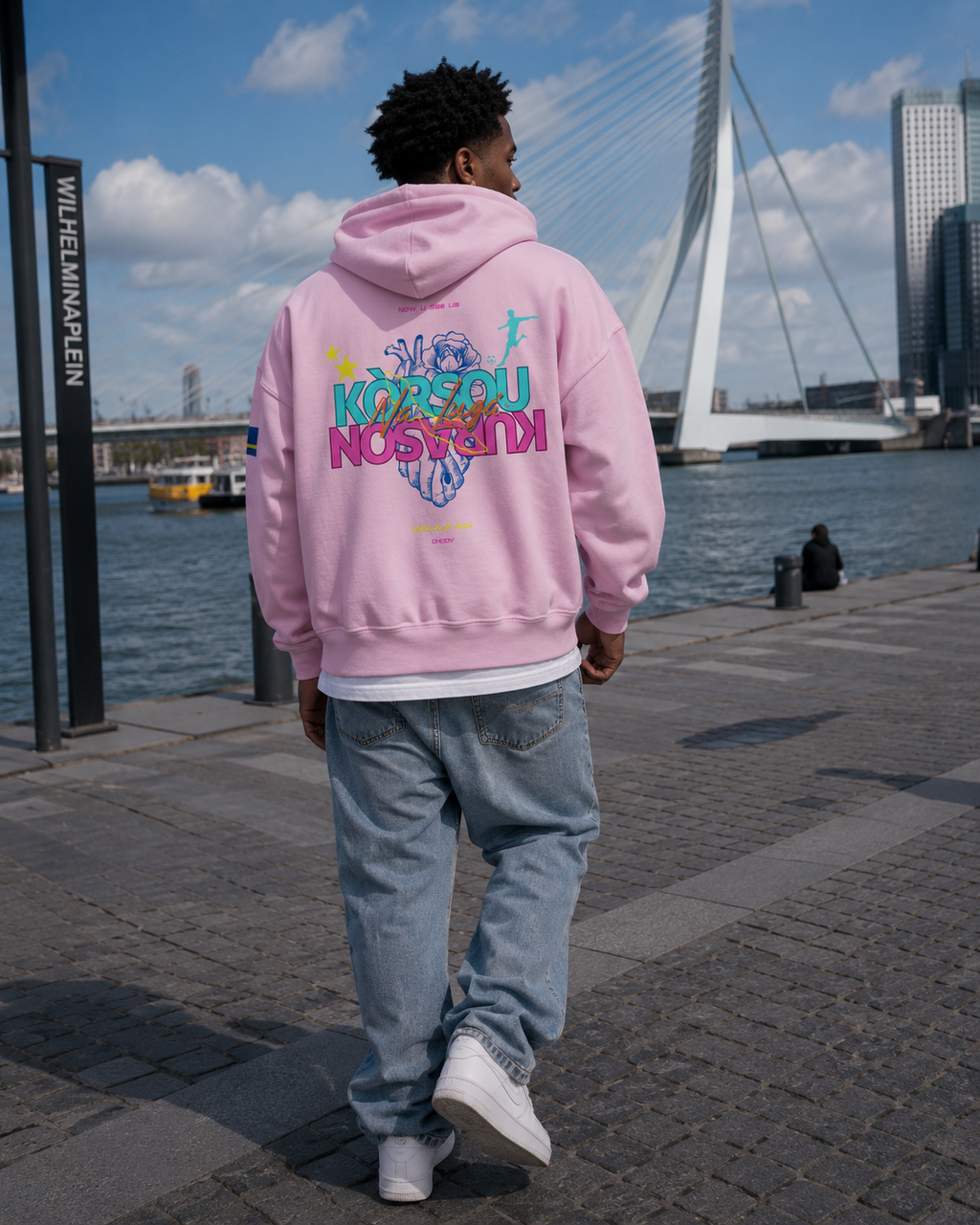 Kòrsou Kurason Na Lugá - Unisex Hoodie