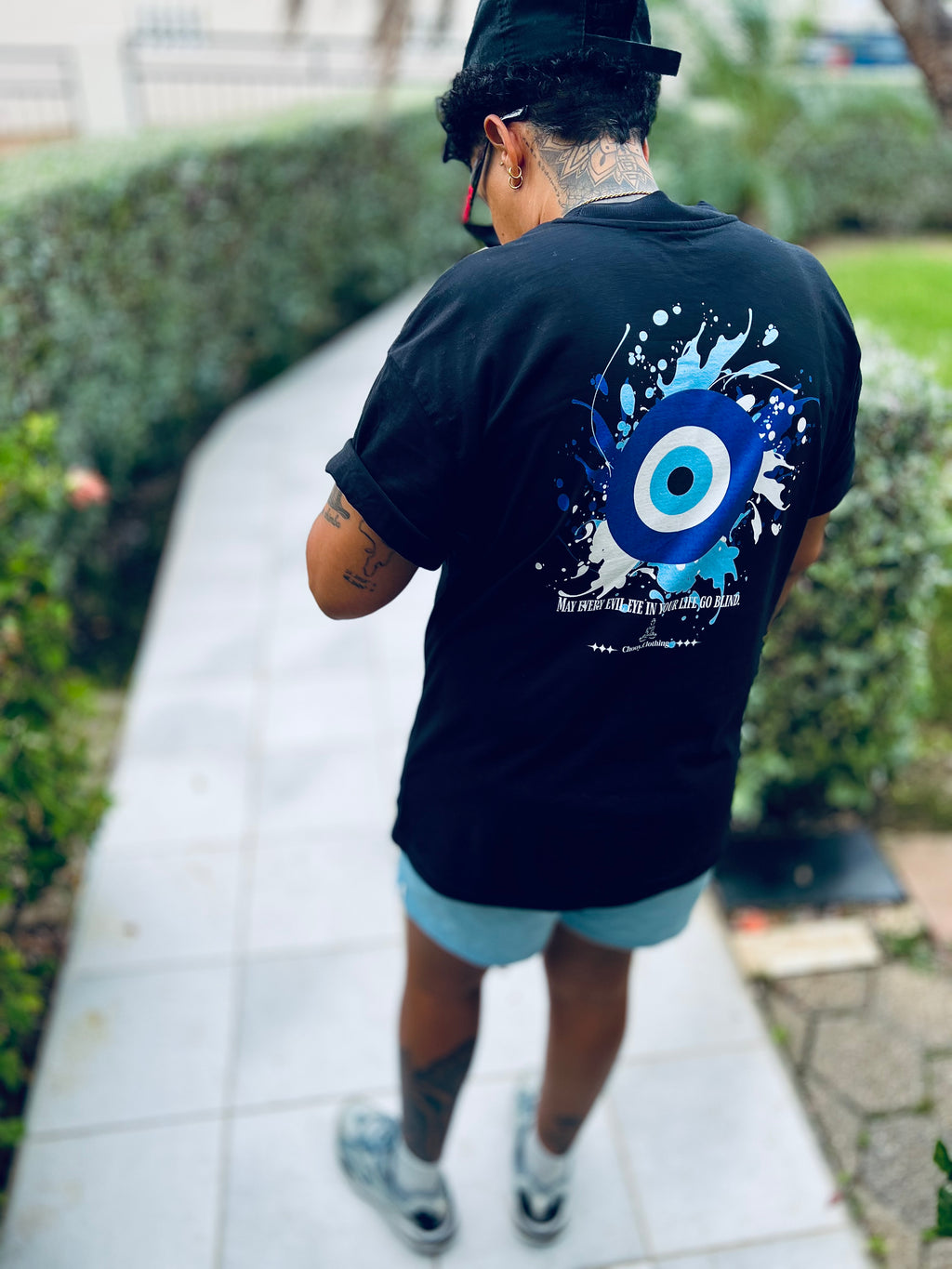 Evil Eye - Oversized Unisex Tee