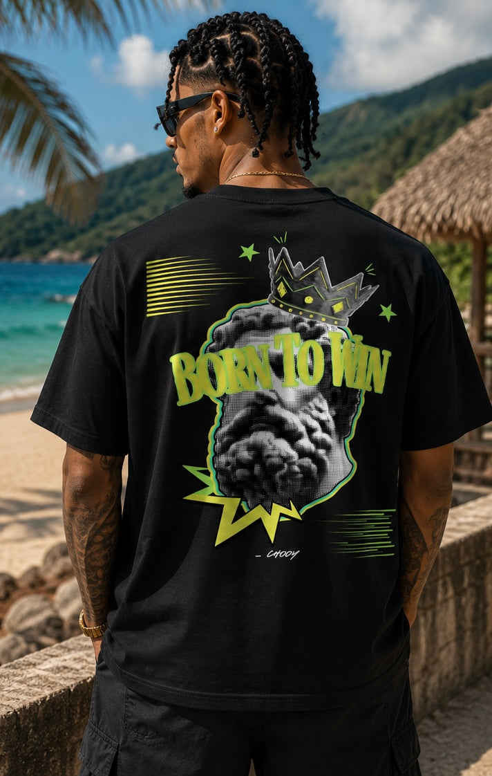 Born To Win - Unisex Oversized Tee