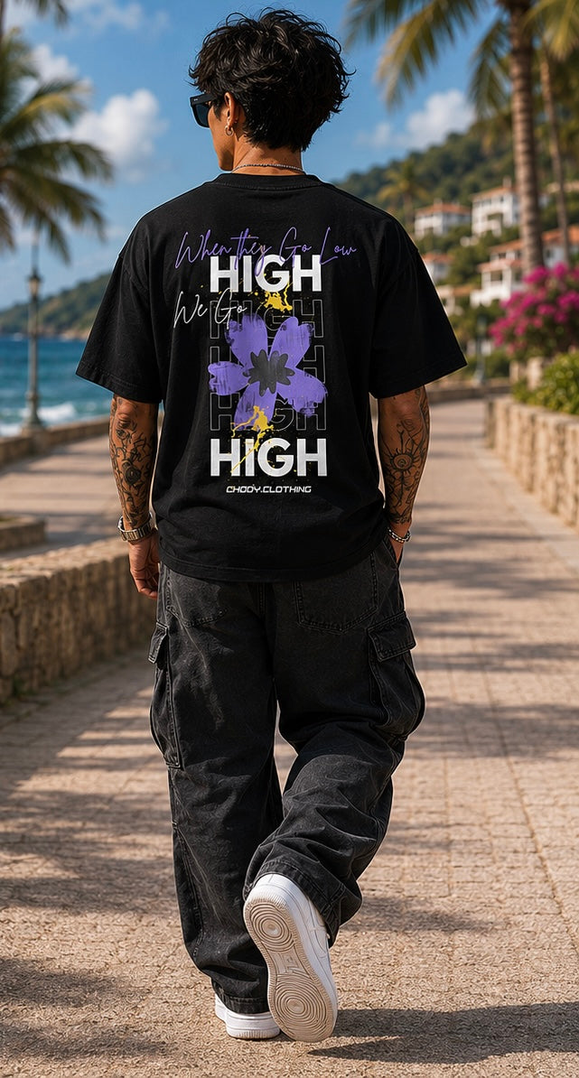 When They Go Low - Men's box tee