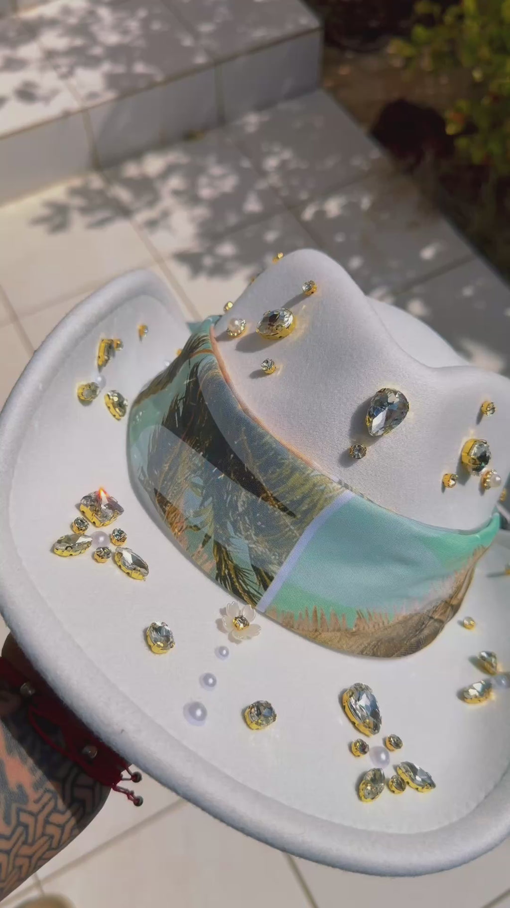 Cowboy Hat - Rhinestones